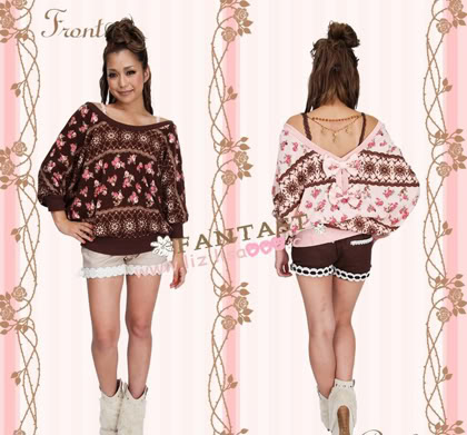 Liz Lisa Nordic x Flower knit A/W 2010